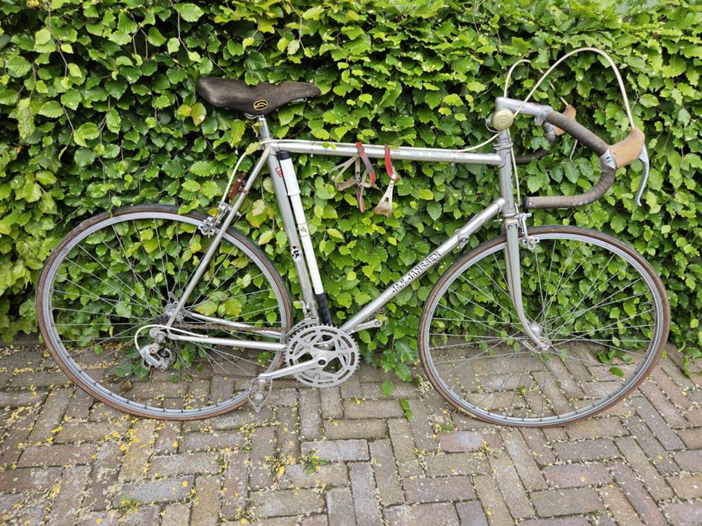Vintage Jan Janssen racefiets - Klassieke stalen racefiets, Overige merken, Gebruikt, Staal, Ophalen of Verzenden