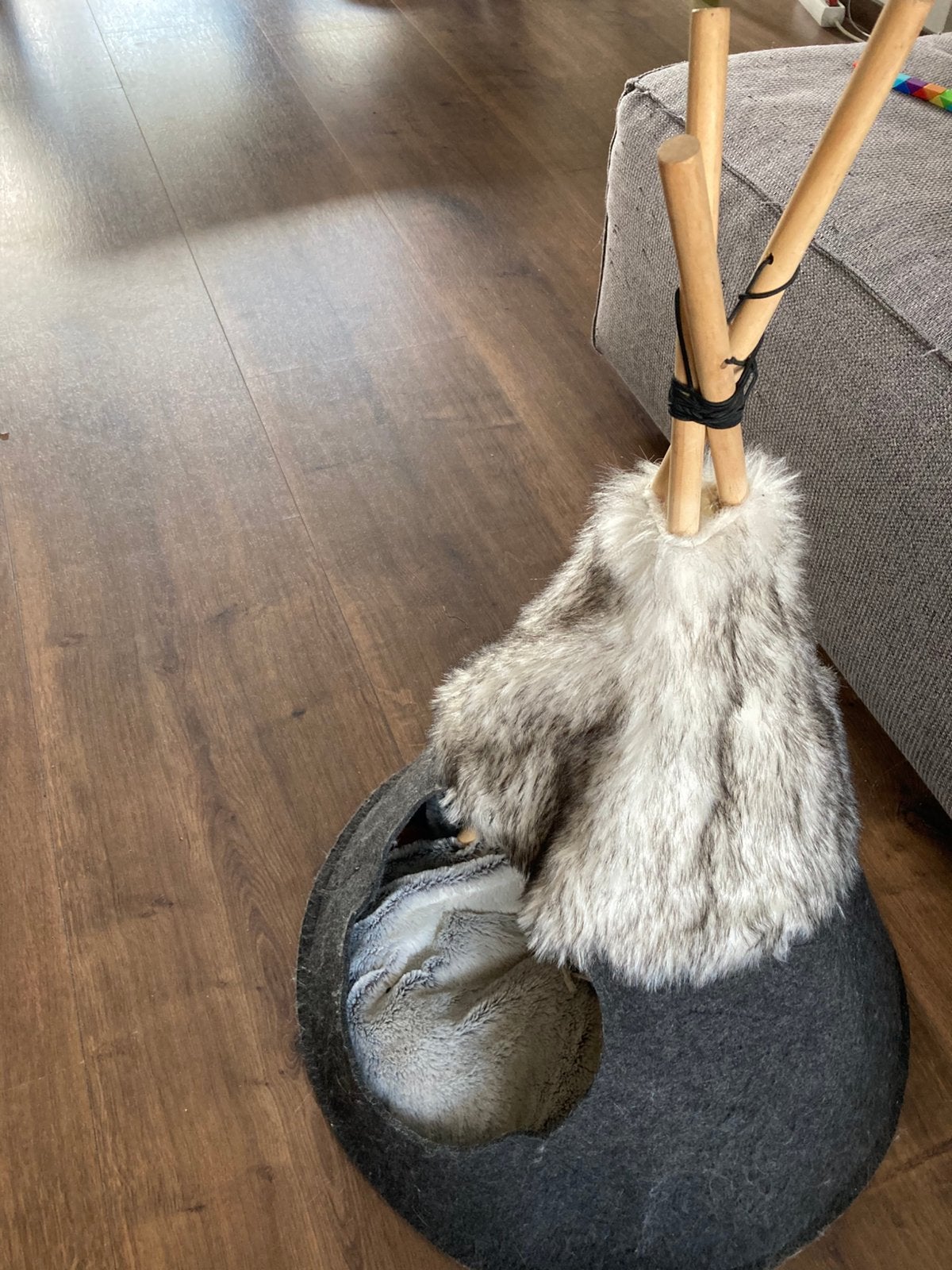 Tipi voor kat of kleine hond gratis, Ophalen, Gebruikt, Vilt