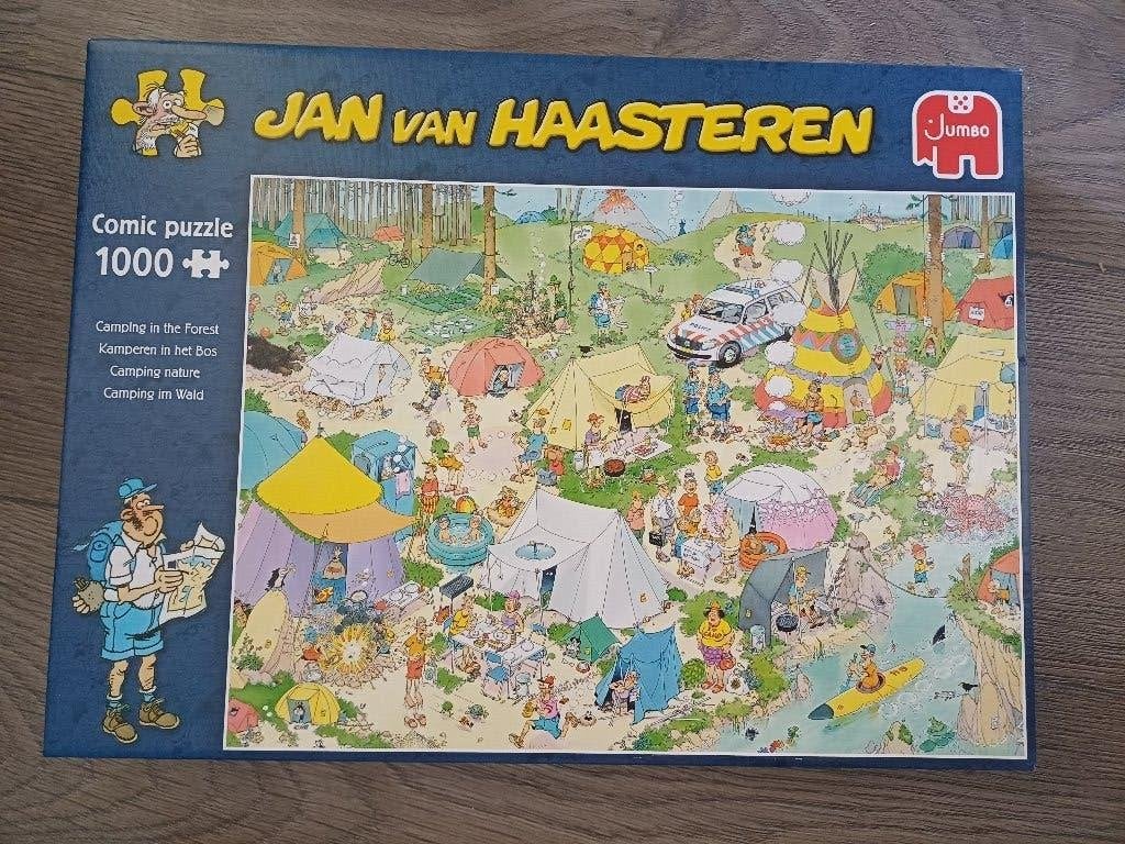 Puzzels wasgij & jan van haasteren, Ophalen of Verzenden, 500 t/m 1500 stukjes, Zo goed als nieuw, Legpuzzel