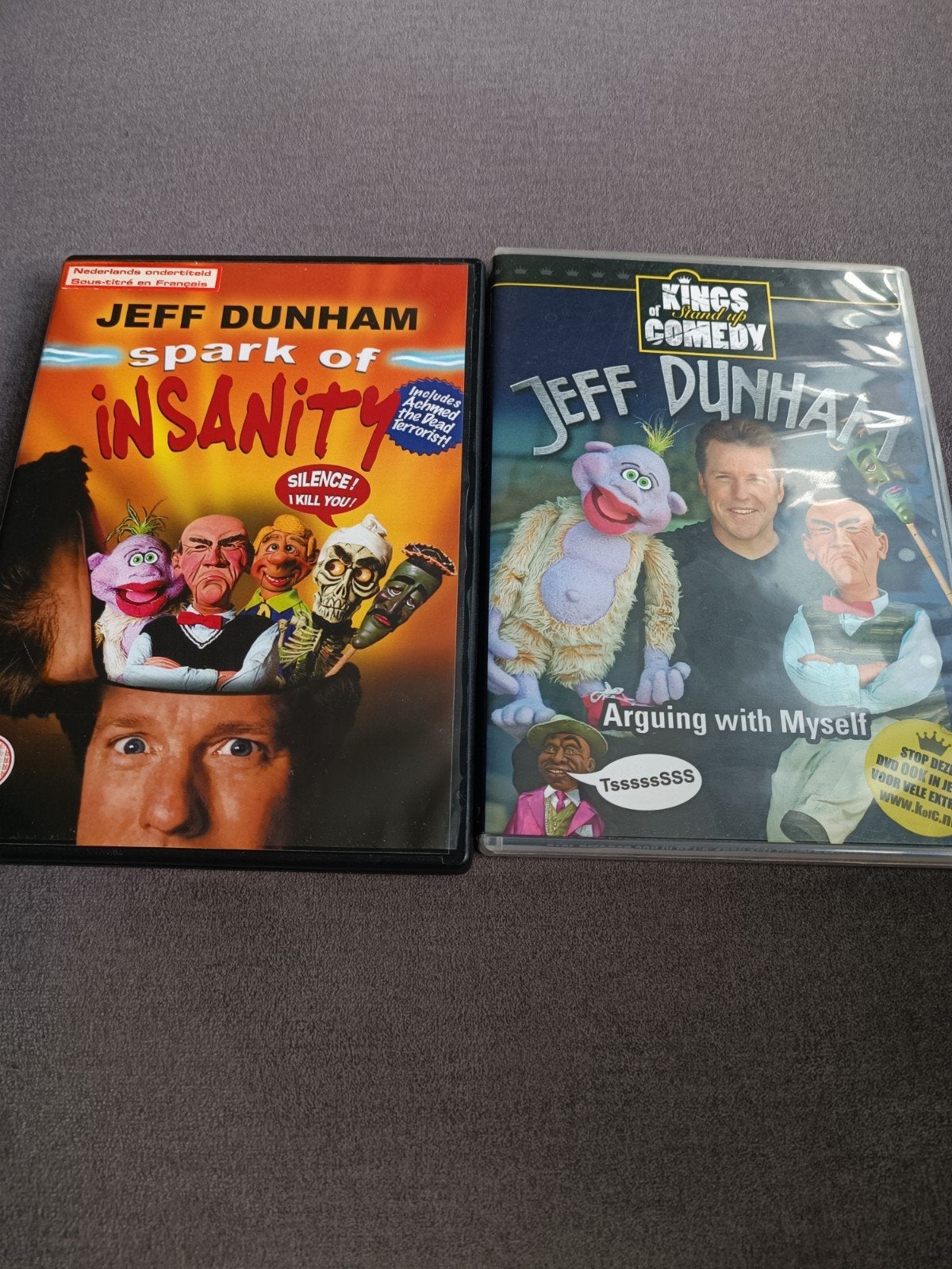 Jeff Dunham - 2 dvd set, Cd's en Dvd's, Alle leeftijden, Ophalen of Verzenden, Zo goed als nieuw, Stand-up of Theatershow