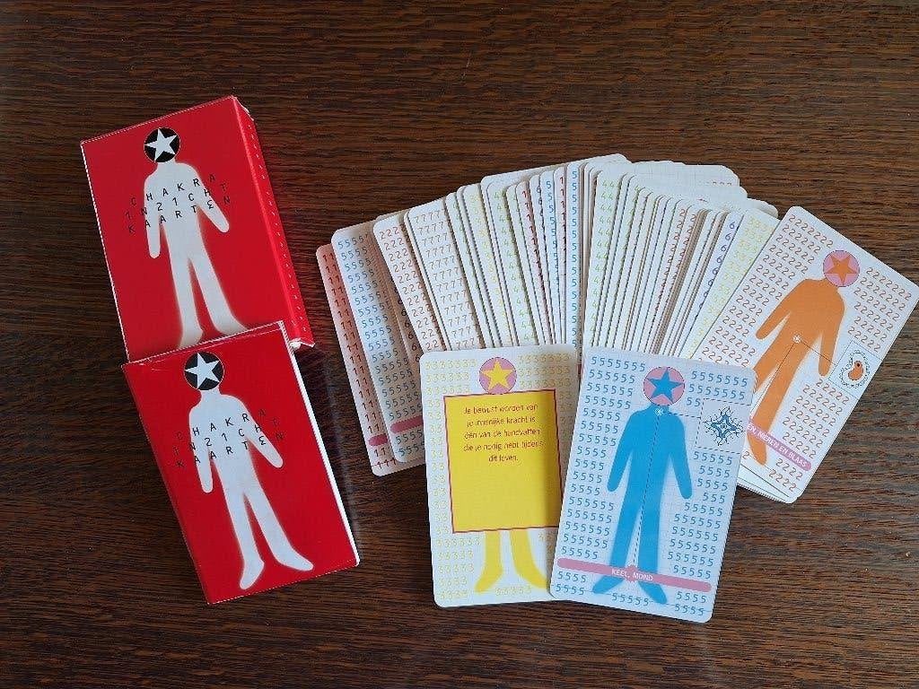 Chakra inzichtkaarten met werkboekje Mary Freling, Ophalen of Verzenden, Zo goed als nieuw, Spiritualiteit algemeen, Overige typen