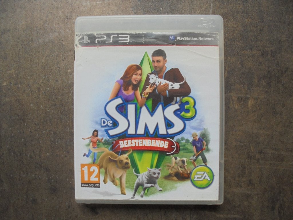 De Sims 3 Beestenbende voor PS3 (zie foto's), Spelcomputers en Games, Gebruikt, 1 speler, Ophalen of Verzenden, Vanaf 12 jaar