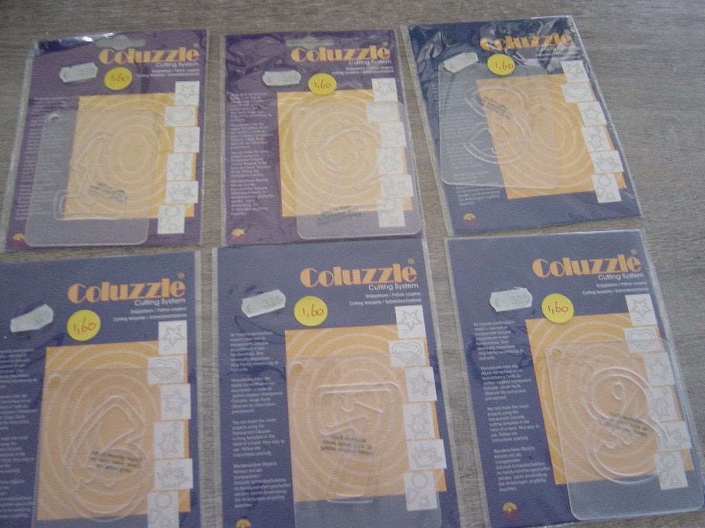 Coluzzle cutting system, Nieuw, Ophalen of Verzenden, Kunststof, Knutselwerk
