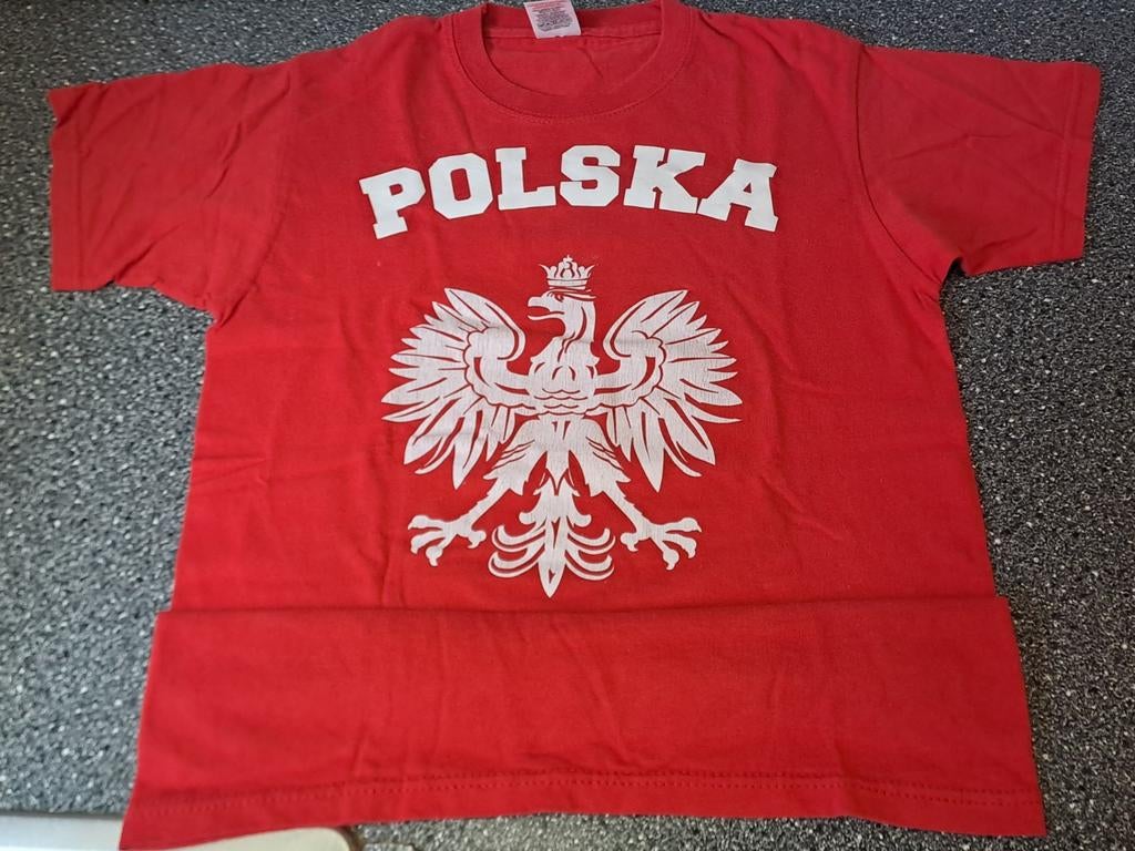 Fruit of the loom Polska T-shirt, Ophalen of Verzenden, Zo goed als nieuw, N.v.t, N.v.t