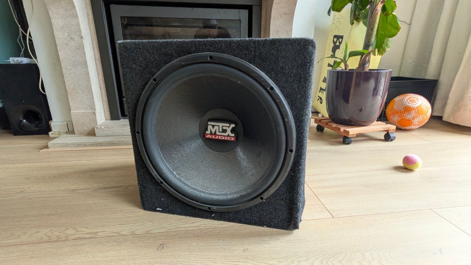 MTX subwoofer 15 inch, Ophalen, Gebruikt, Subwoofer, Overige merken
