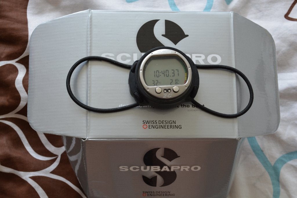Scubapro Aladin 2G, Watersport en Boten, Ophalen of Verzenden, Gebruikt, Duikcomputer