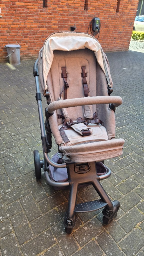 Harvey Easywalker compleet met assesoires, Kinderen en Baby's, Kinderwagens en Combinaties, Gebruikt, Combiwagen, Verstelbare duwstang