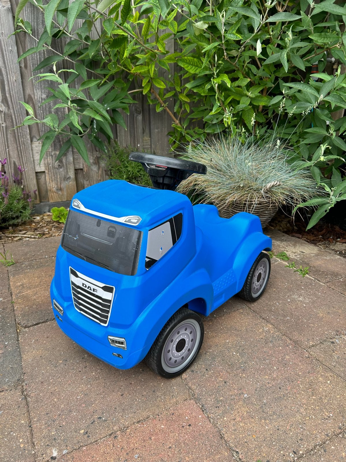 DAF Loopauto Blauw, Kinderen en Baby's, Ophalen, Gebruikt