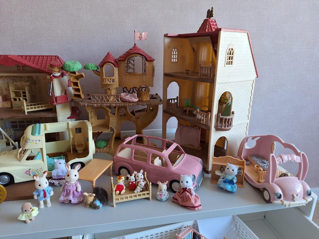 Sylvanian family complete set, Ophalen