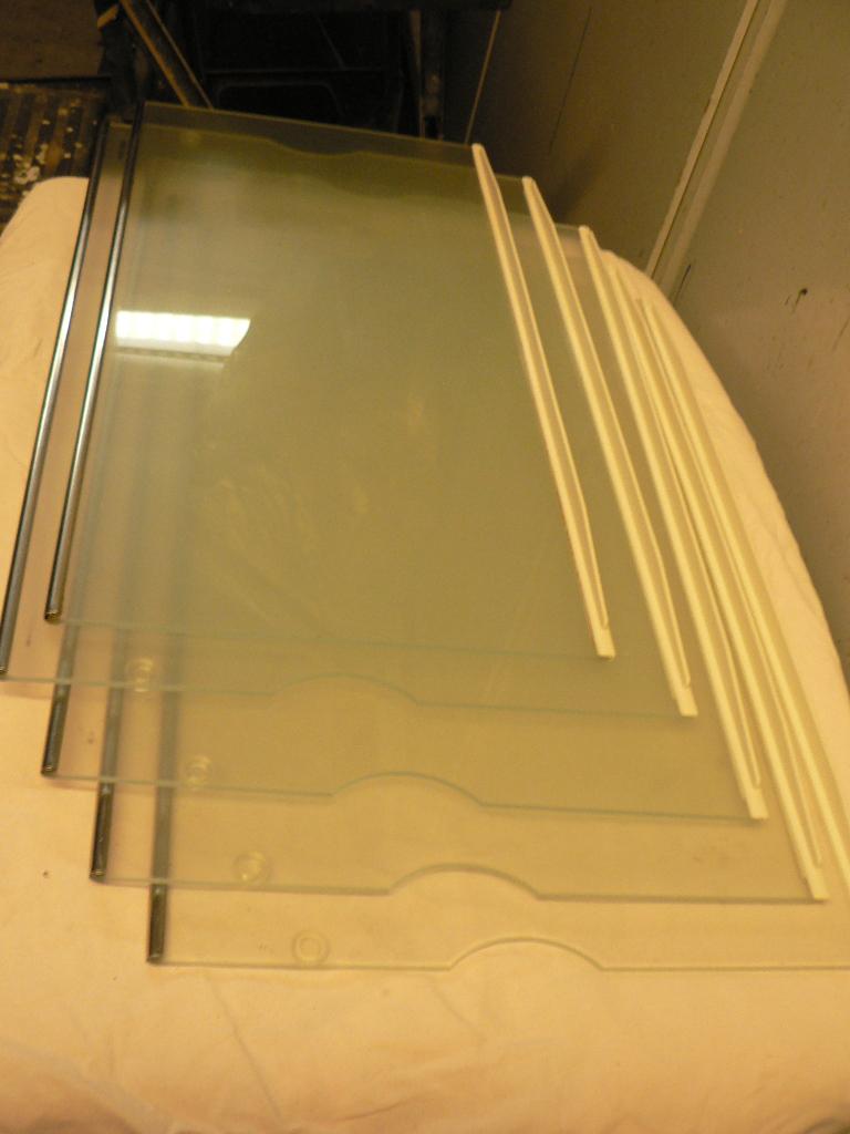 Koelkast glazen platen, Ophalen, 120 tot 140 cm, 100 tot 150 liter, 45 tot 60 cm
