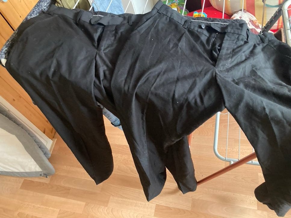 Pantalons, maat 52, merk C&A, als nieuw, Ophalen of Verzenden, Zo goed als nieuw, Maat 52/54 (L), Zwart