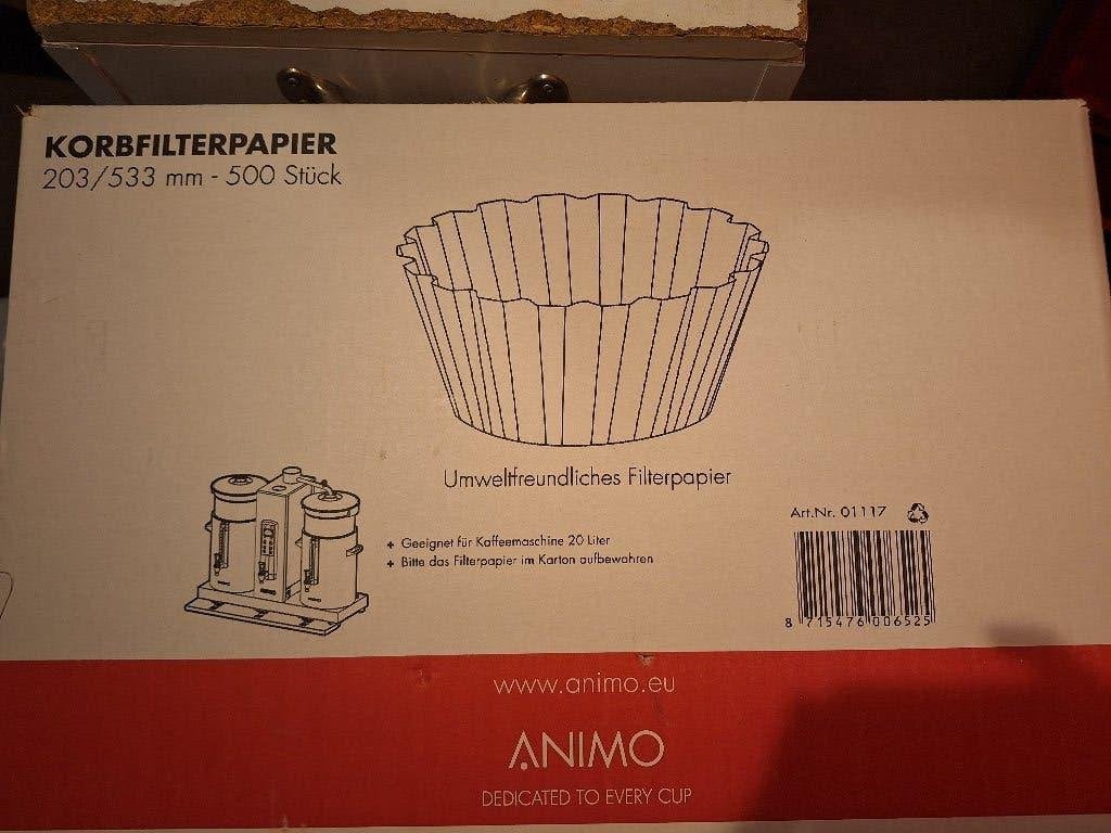 Koffiefilters, Ophalen, Overige typen, Nieuw, Papier/karton