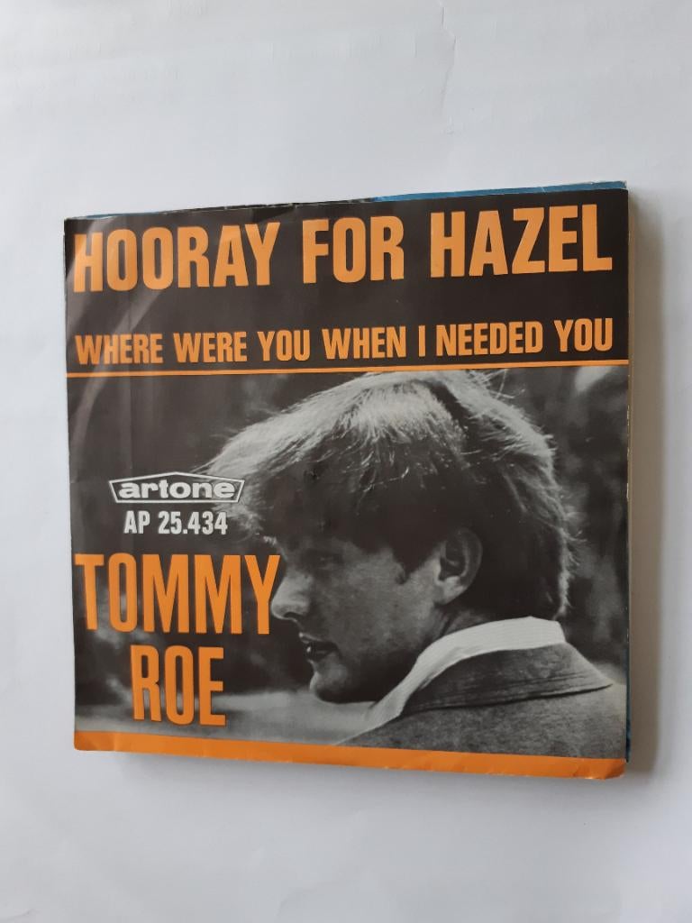 Tommy Roe , Hooray for Hazel , single, Ophalen of Verzenden, Gebruikt, Pop