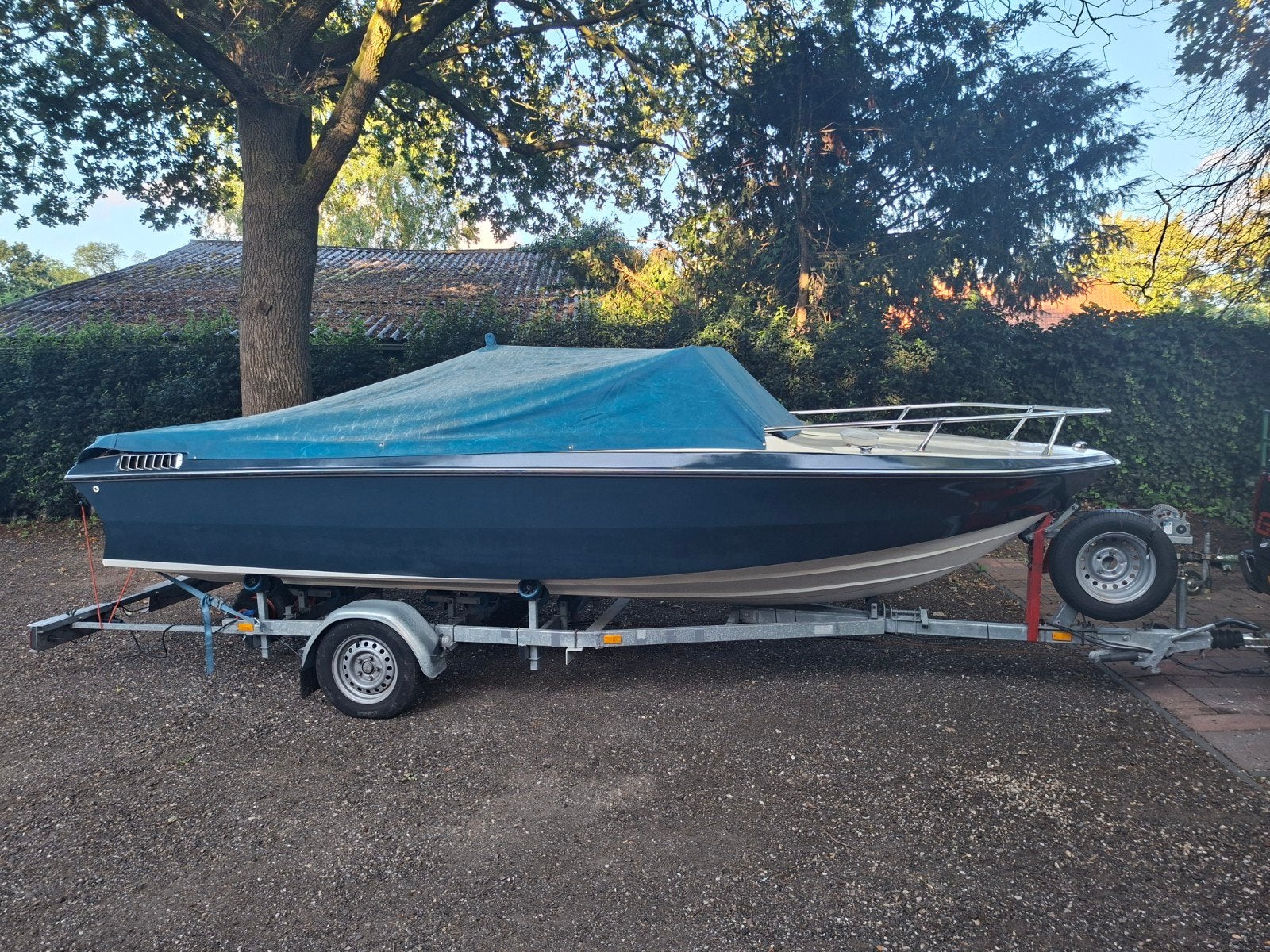 Glastron v184 speedboot met binnenboordmotor Gekeurde  trail, Overige merken, Gebruikt, Binnenboordmotor, 120 tot 200 pk