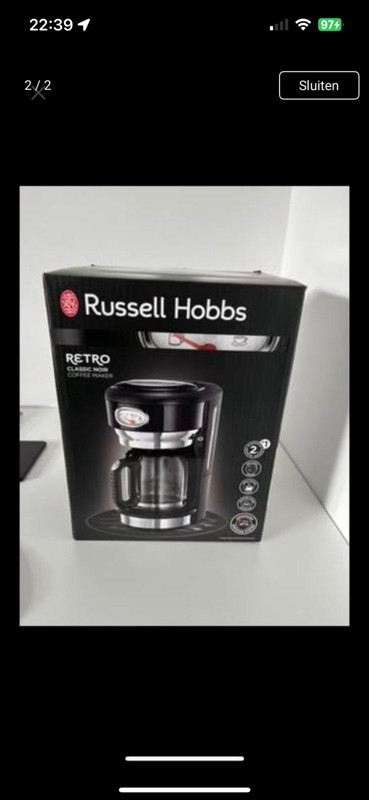 Koffieapparaat, Witgoed en Apparatuur, Ophalen of Verzenden, Zo goed als nieuw