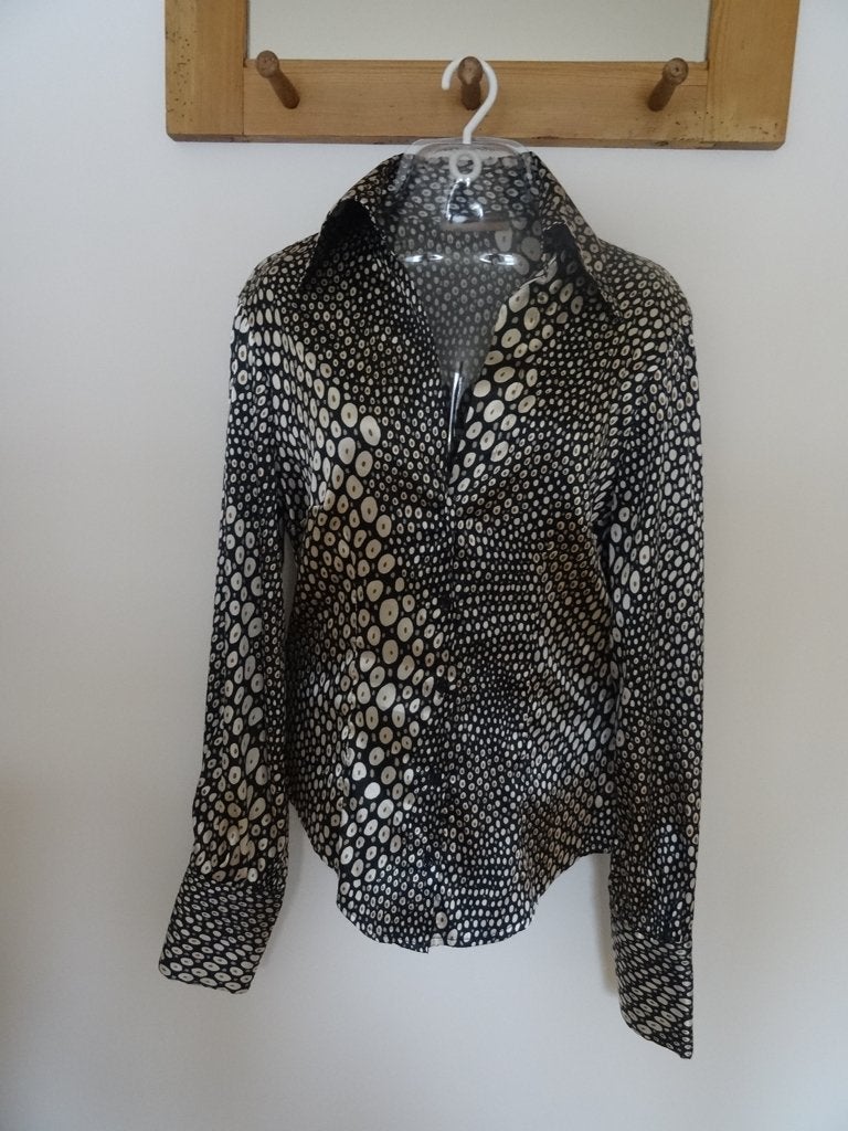 Rinascimento nakaarsblouse mt M, Maat 38/40 (M), Verzenden, Zwart, Rinascimento