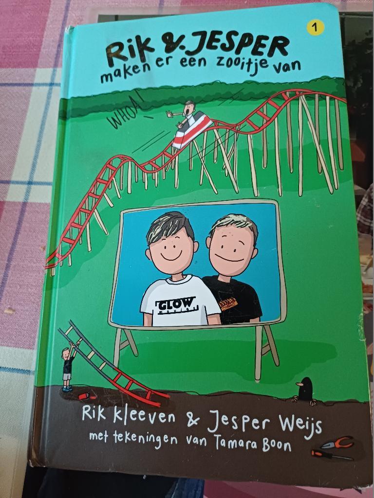 Rik en Jesper maken er een zooitje van., Ophalen, Gelezen, Rik Kleeven & Jesper Weijs, Fictie algemeen