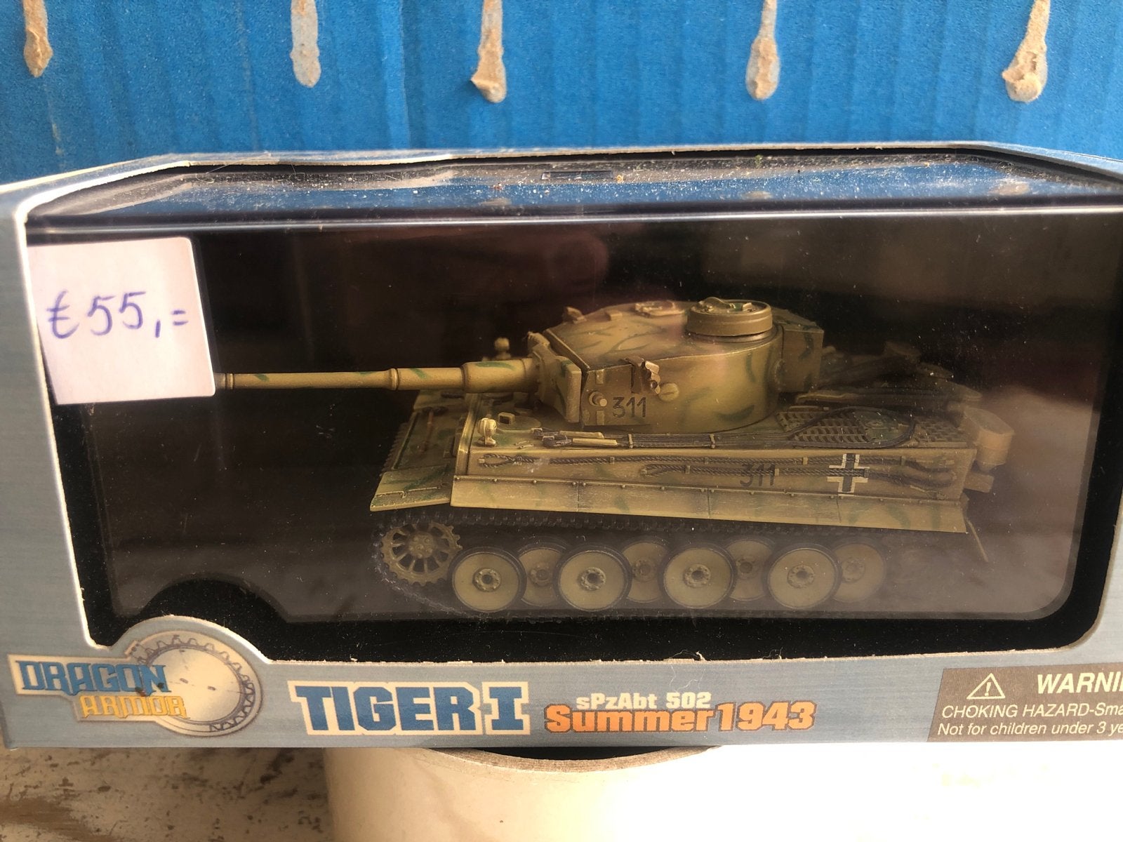 Dragon Armor Tiger I Tank Model - spzAbt 502 Zomer 1943, Ophalen of Verzenden, Nieuw