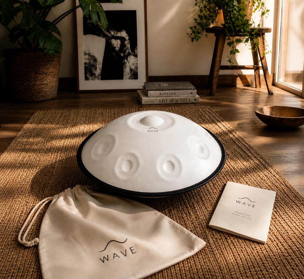 Wave Handpan D Kurd 440 Hz, Ophalen of Verzenden, Zo goed als nieuw, Melodische percussie