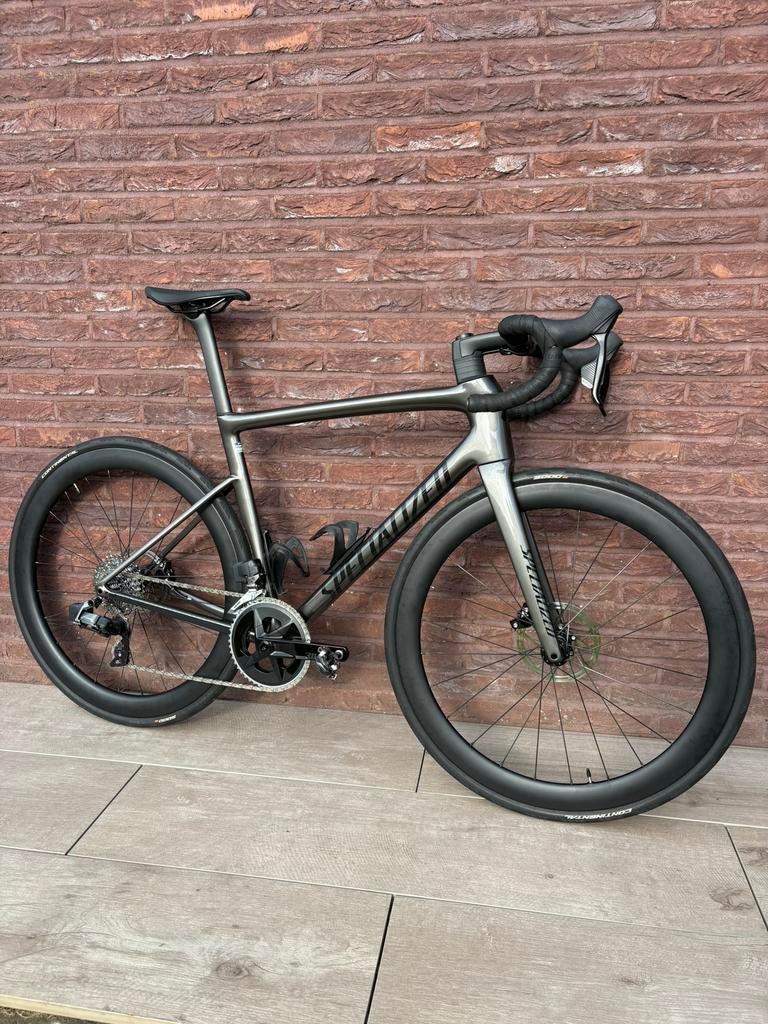 Specialized Tarmac SL8 als nieuw carbon wielen, Fietsen en Brommers, Fietsen | Racefietsen, Carbon, Zo goed als nieuw, Meer dan 20 versnellingen