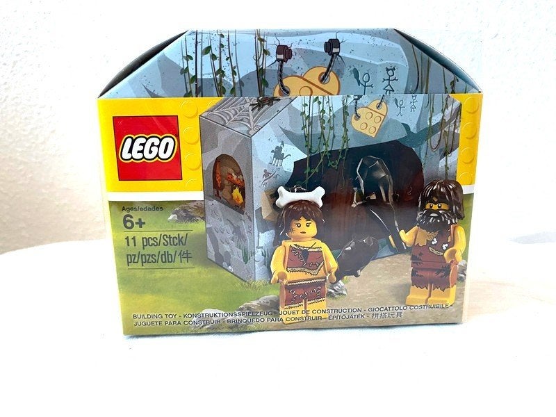 Lego 5004936 Minifiguur Iconic Cave man Caveman en Cavewoman, Ophalen, Overige thema's, Lego, Nieuw