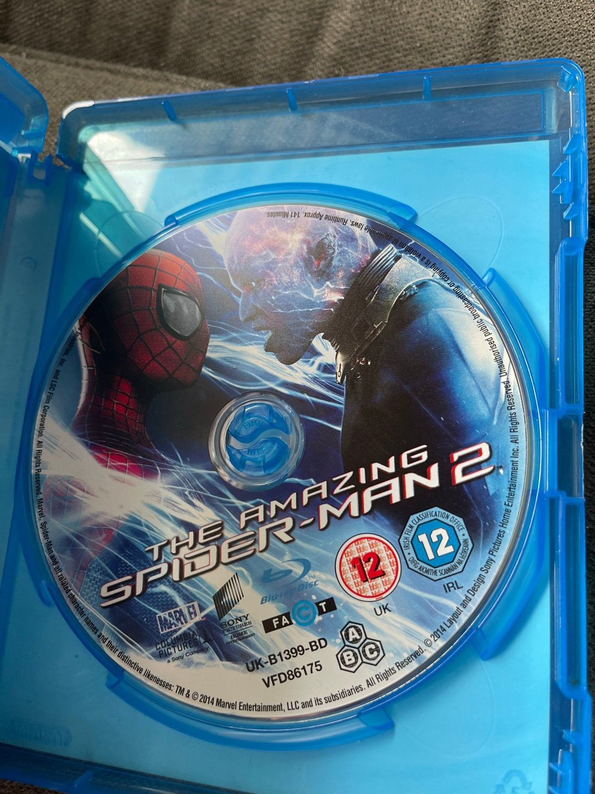 The Amazing Spider-Man 2 Blu-ray - Actie/Avontuur, Gebruikt, Film, Actie, Ophalen of Verzenden