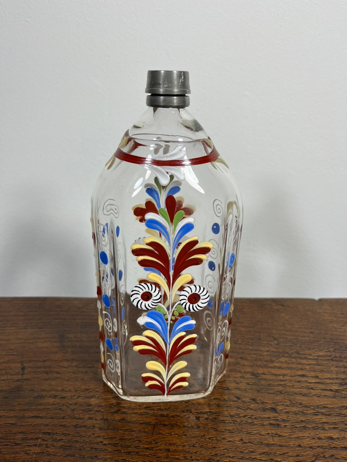 Antieke glazen ‘muizenfles’, Antiek en Kunst, Ophalen of Verzenden