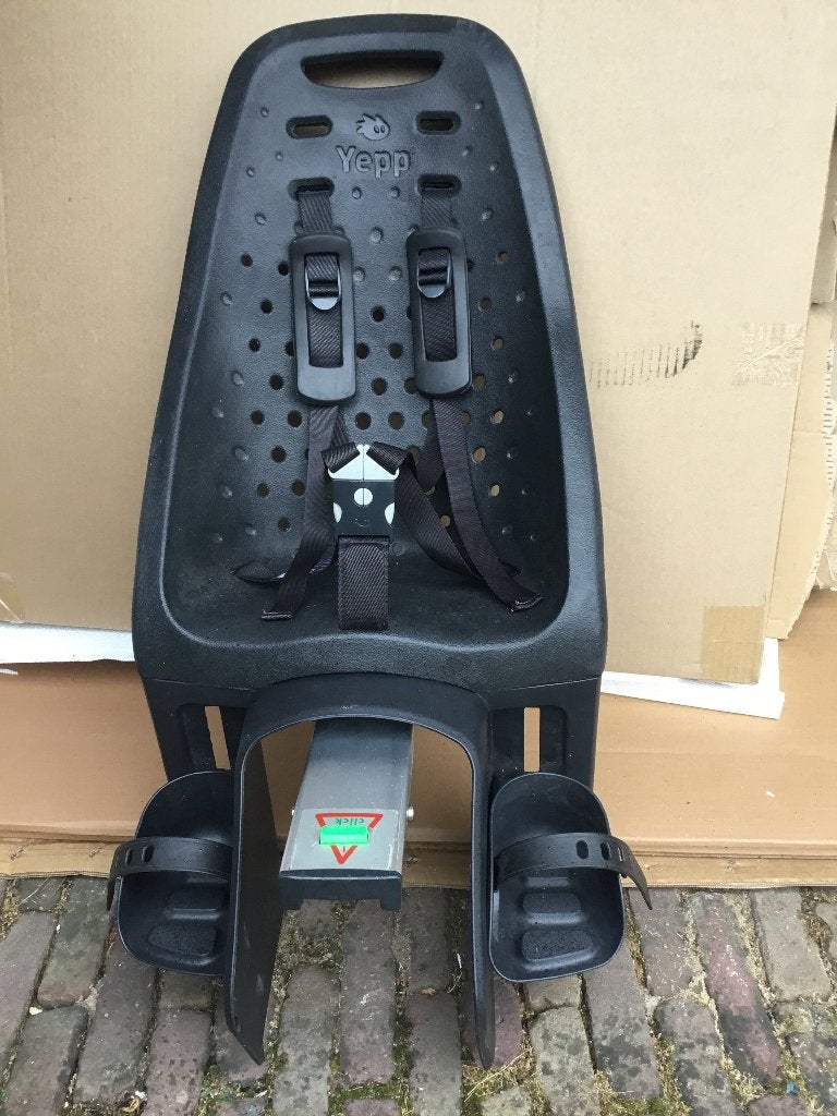 Fiets stoeltje voor E-Bike met accu achterop, Ophalen, Zo goed als nieuw, Overige merken