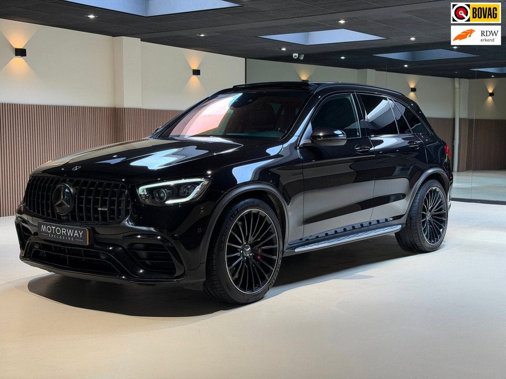 Mercedes-Benz GLC-klasse AMG 63 S 4MATIC+|Pano|Burmester|Key, Auto's, Mercedes-Benz, Bedrijf, Te koop, GLC, 360° camera, 4x4, ABS