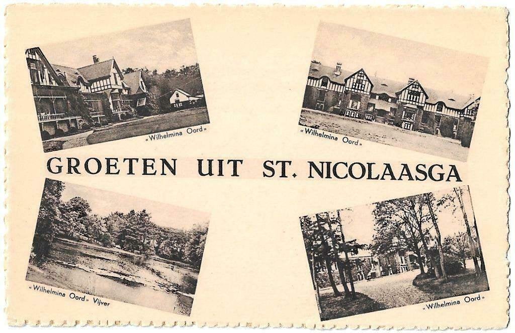 AK Sint Nicolaasga - Groeten uit..... Wilhelminaoord, Verzenden, 1960 tot 1980, Ongelopen, Friesland