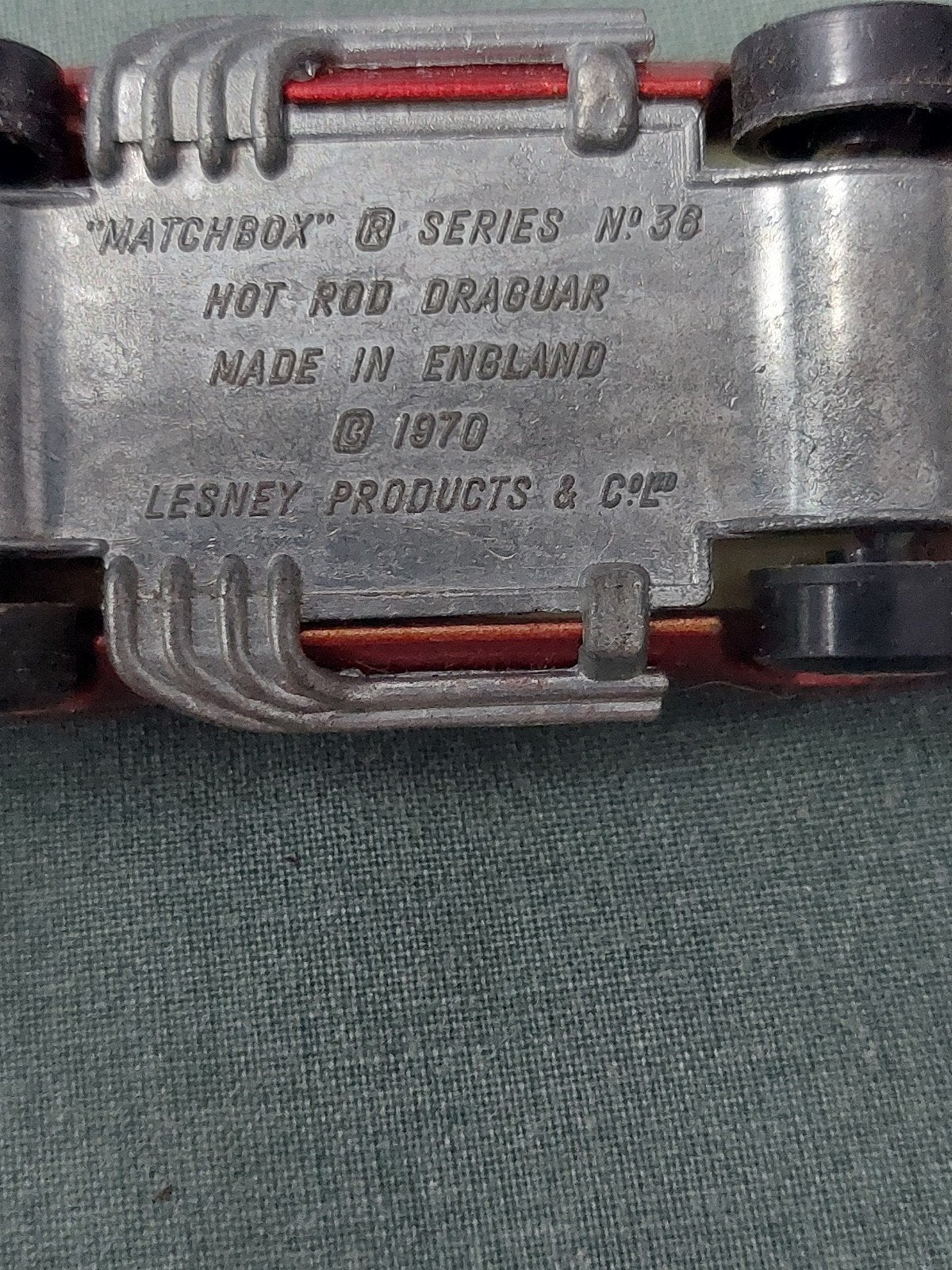 Matchbox Hot Rod Draguar Lesney Products 1970, Ophalen of Verzenden, Gebruikt