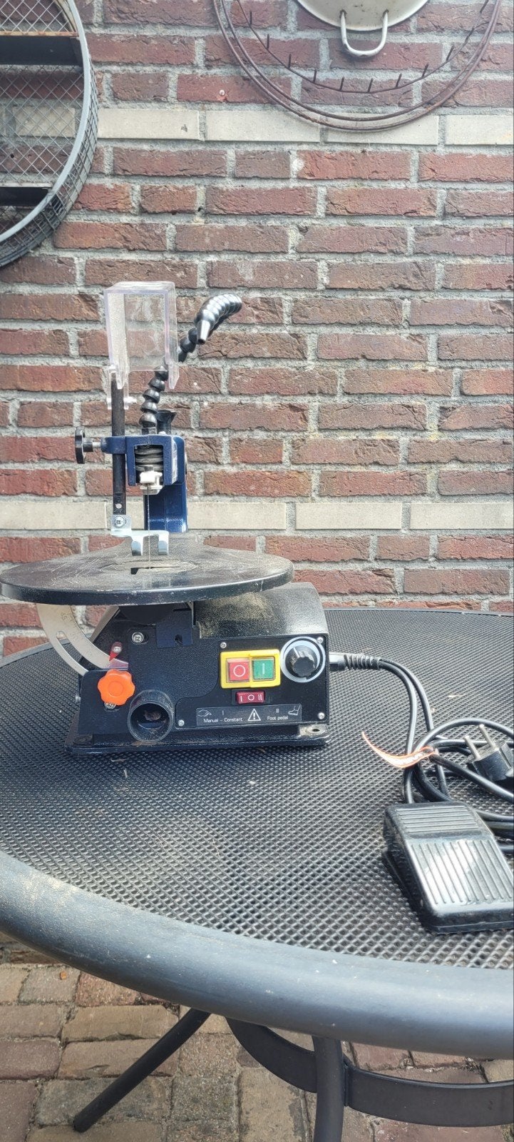 ferm figuurzaagmachine, Doe-het-zelf en Verbouw, Gereedschap | Zaagmachines, Ophalen of Verzenden, 30 tot 70 mm, Figuurzaag, Minder dan 600 watt