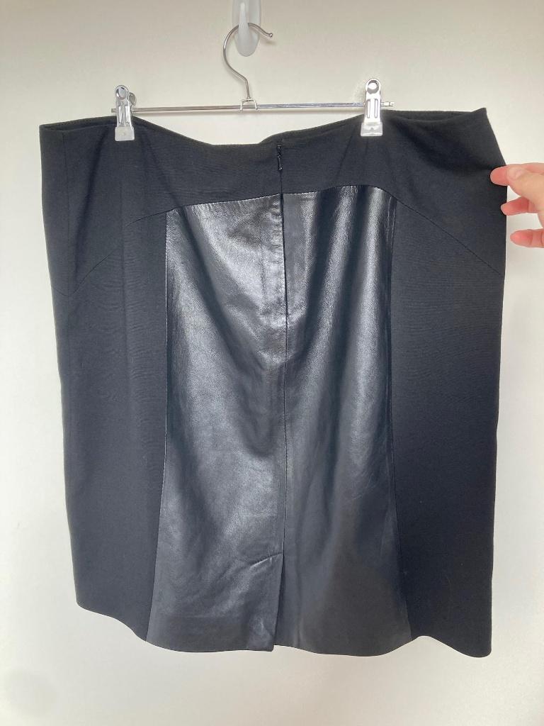 Marina Rinaldi zwart nepleren rok maat 46 XL, Kleding | Dames, Info@eshopworld.com, Zwart, Ophalen of Verzenden, Zo goed als nieuw
