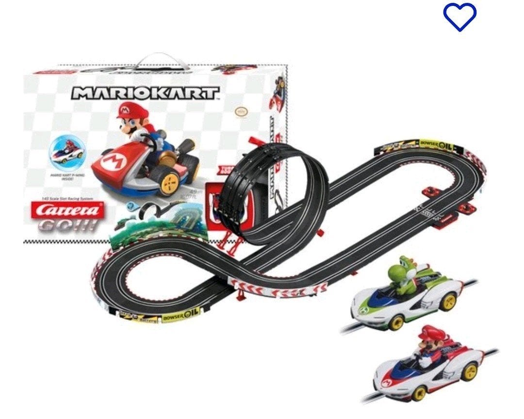 Mario Kart Racebaan - Carrera GO!!!, Racebaan, Carrera, Ophalen of Verzenden, Zo goed als nieuw