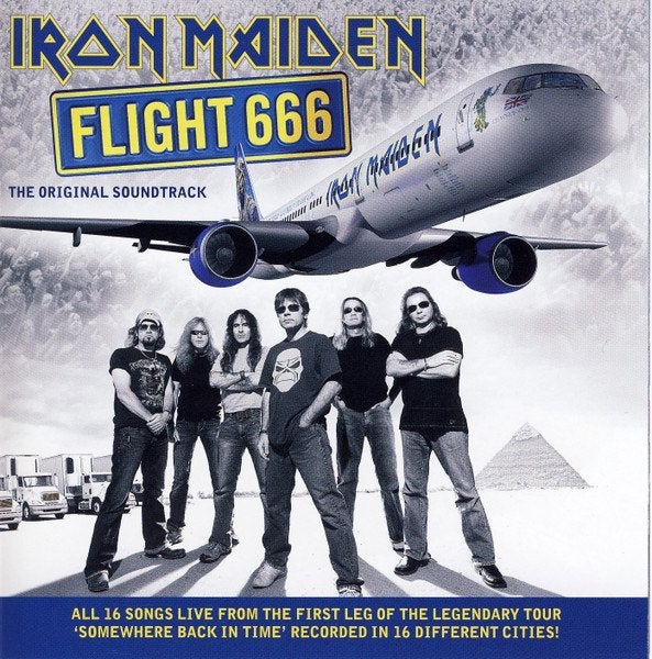 Iron Maiden Flight 666 + Edward The Great + Live After Death, Cd's en Dvd's, Cd's | Hardrock en Metal, Ophalen of Verzenden, Zo goed als nieuw