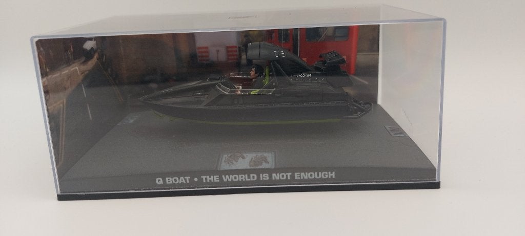 #82 Q boat James bond auto met boekje, Verzenden, Nieuw, Auto, Universal Hobbies