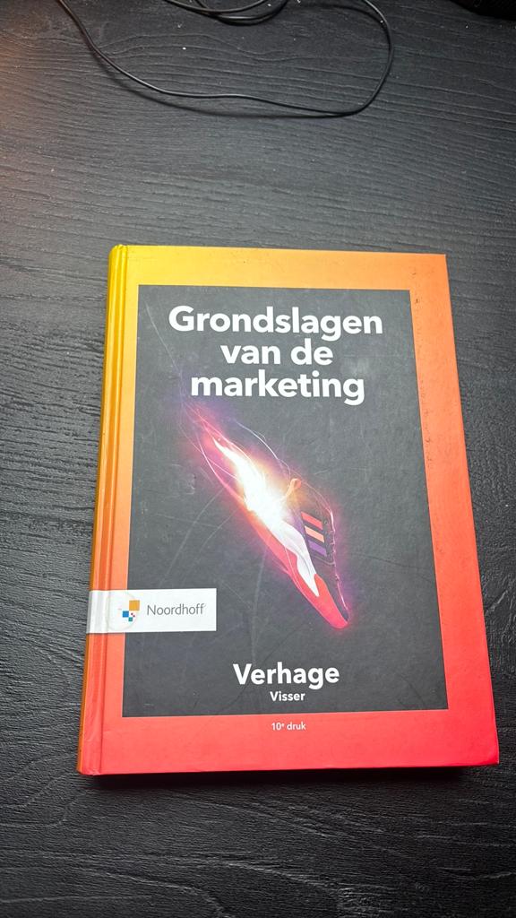 Marjolein Visser - Grondslagen van de marketing, Boeken, Marjolein Visser; Bronis Verhage, Ophalen of Verzenden, Zo goed als nieuw