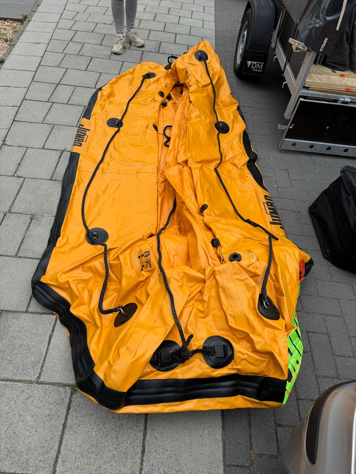 Jumbo Sportboat Raft 320 - Opblaasbare boot, Watersport en Boten, Kano's, Ophalen