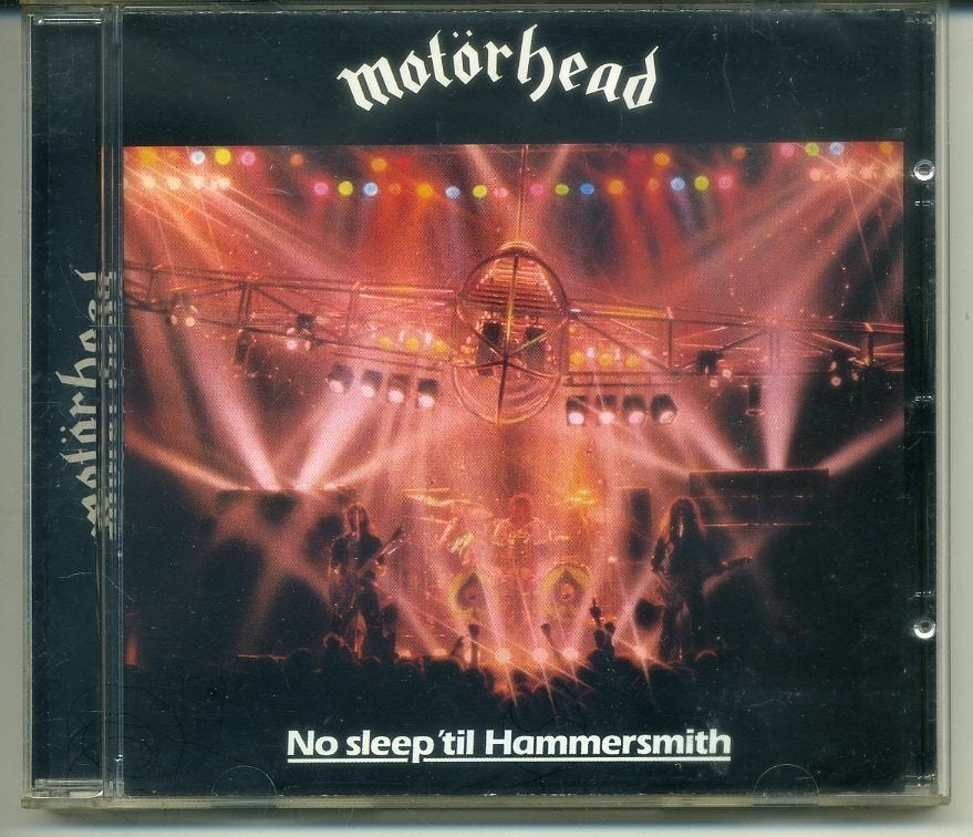 Motörhead – No Sleep 'til Hammersmith Live 14 nrs cd 1986 ZG, Heavy metal, Inclusief doosje, Ophalen of Verzenden, Zo goed als nieuw