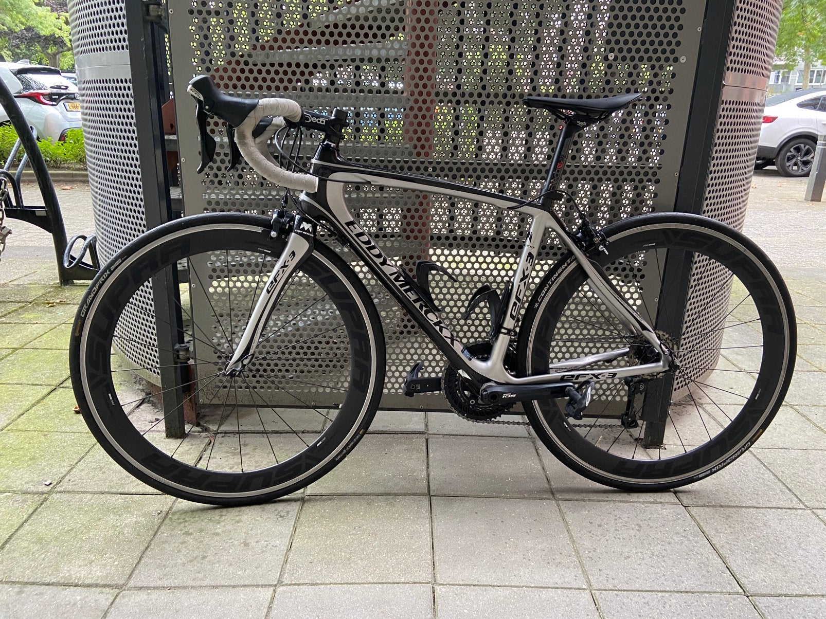 Eddy Merckx EFX3 full carbon maat xxs, Carbon, Zo goed als nieuw, Meer dan 20 versnellingen, 53 tot 57 cm