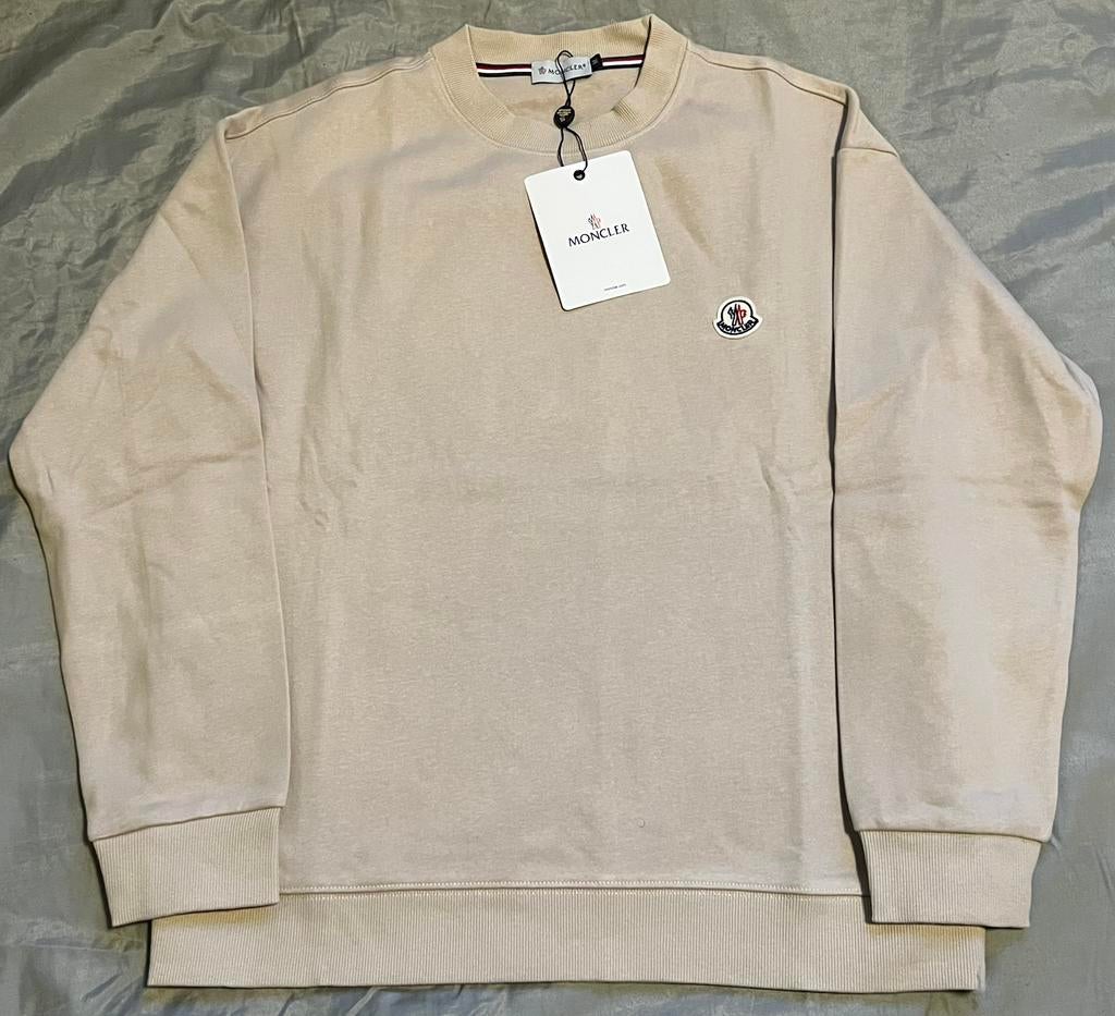 Moncler sweater beige maat s nieuw, Ophalen of Verzenden, Nieuw, Maat 46 (S) of kleiner, Beige
