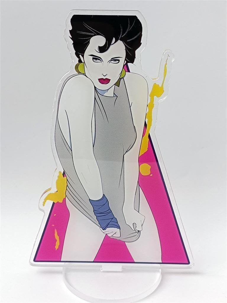 PATRICK NAGEL 80s POP ART kunst Acrylic standee, Verzenden