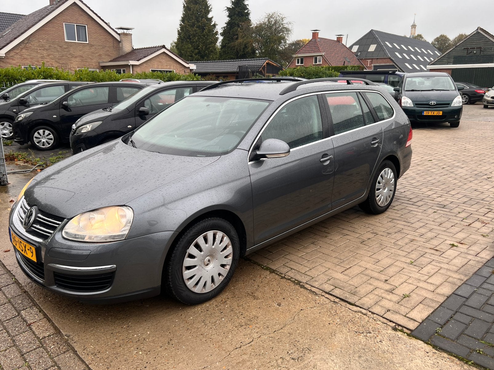 Volkswagen Golf 1.4 TSI 90KW Variant DSG 2009 Grijs, Auto's, 4 cilinders, 700 kg, 122 pk, Golf