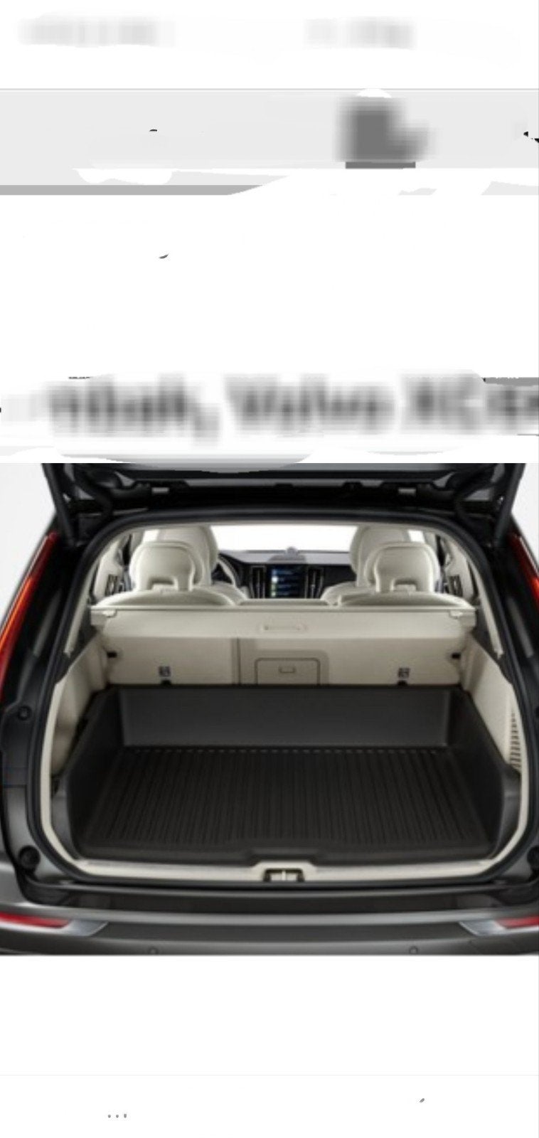Kofferbak Mat Volvo Xc60 tm 2026, Ophalen, Zo goed als nieuw