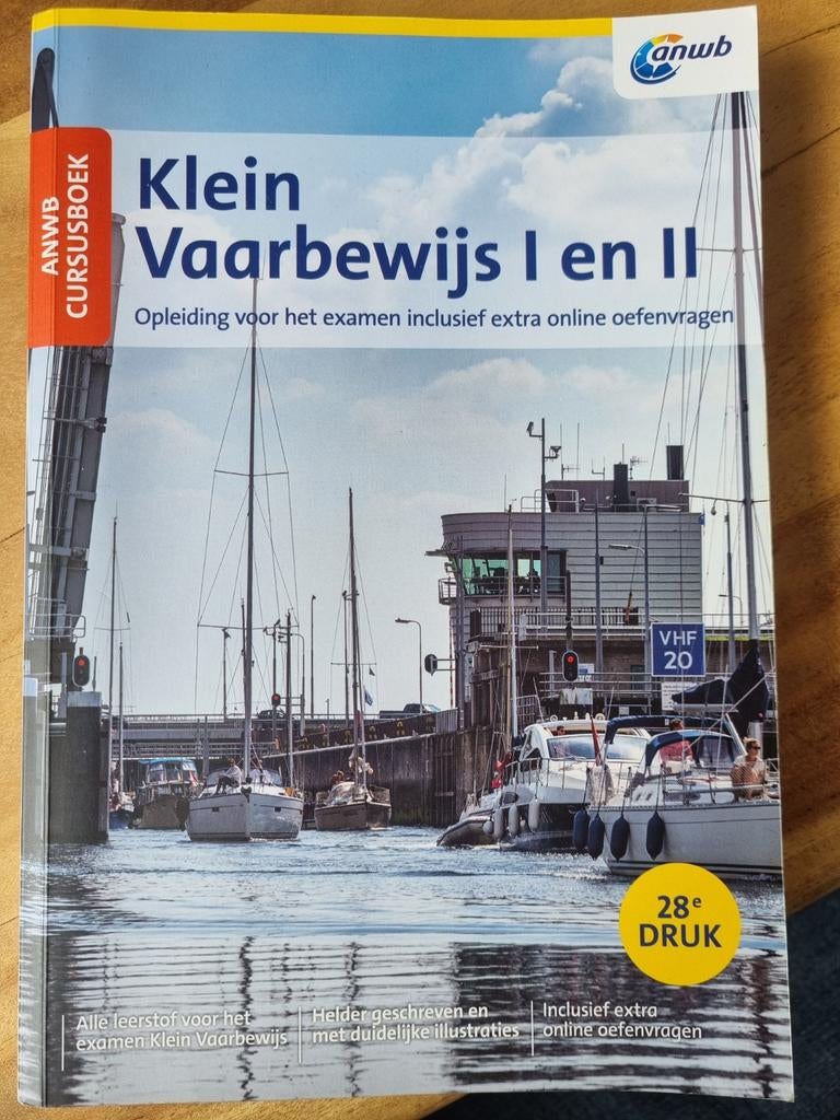 ANWB Cursusboek Klein Vaarbewijs I en II 28e druk, Ophalen