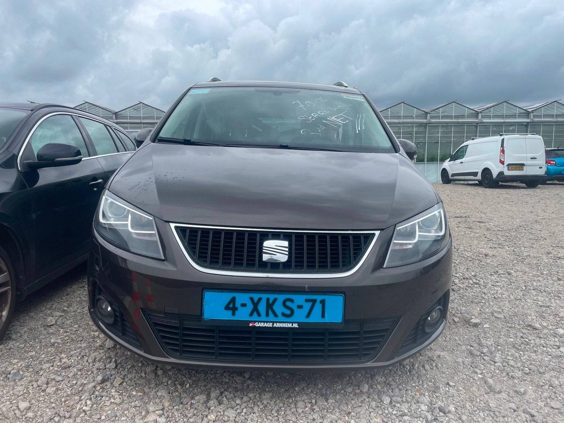 Seat Alhambra 2014 | 2.0 TDI Style Business | Automaat | SCH, Auto's, Euro 5, Gebruikt, 4 cilinders, Bruin