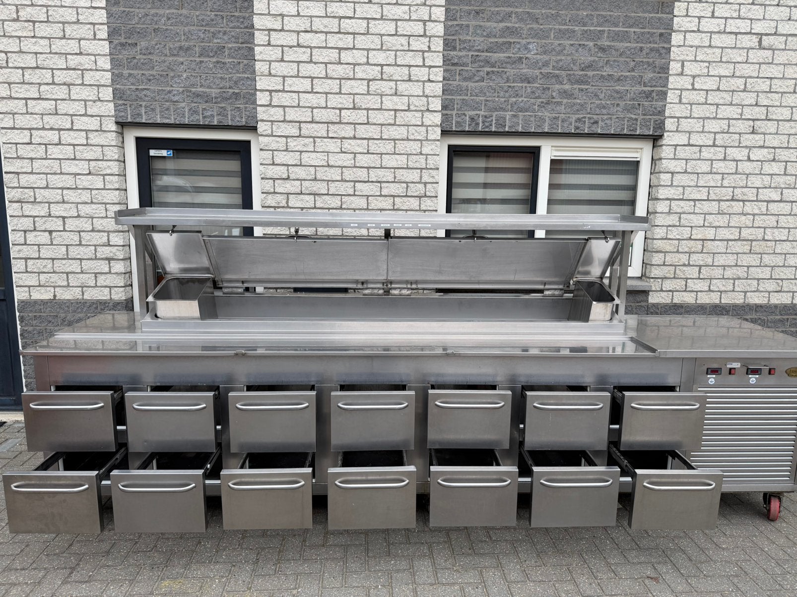 Koelwerkbank groot en klein koelkaste vrieskasten, Ophalen, 160 cm of meer