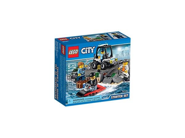 LEGO City 60127: Gevangenis Ontsnapping Starter Set, Compleet, Lego, Ophalen of Verzenden, Complete set