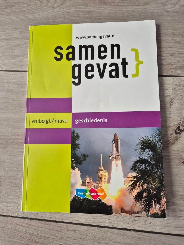 Samengevat Geschiedenis - Vmbo gt/mavo, Boeken, Schoolboeken, VMBO, Geschiedenis, Ophalen of Verzenden, Zo goed als nieuw