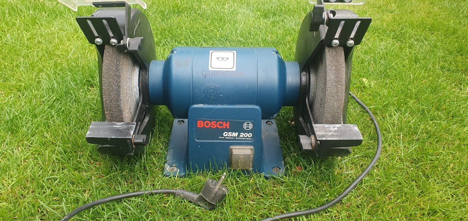 Bosch GSM 200 Werkbankslijpmachine, Ophalen, Zo goed als nieuw, 700 tot 1000 watt, Werkbankslijpmachine